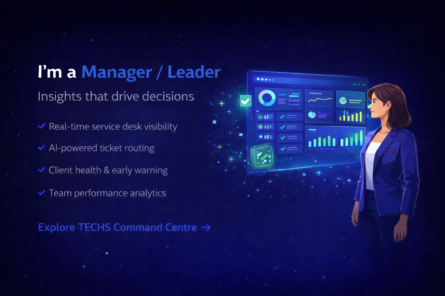 I'm a Manager / Leader - Insights that drive decisions
